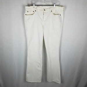 Lucky Brand‎ jeans ANNIE SWEET N LO white 12/31